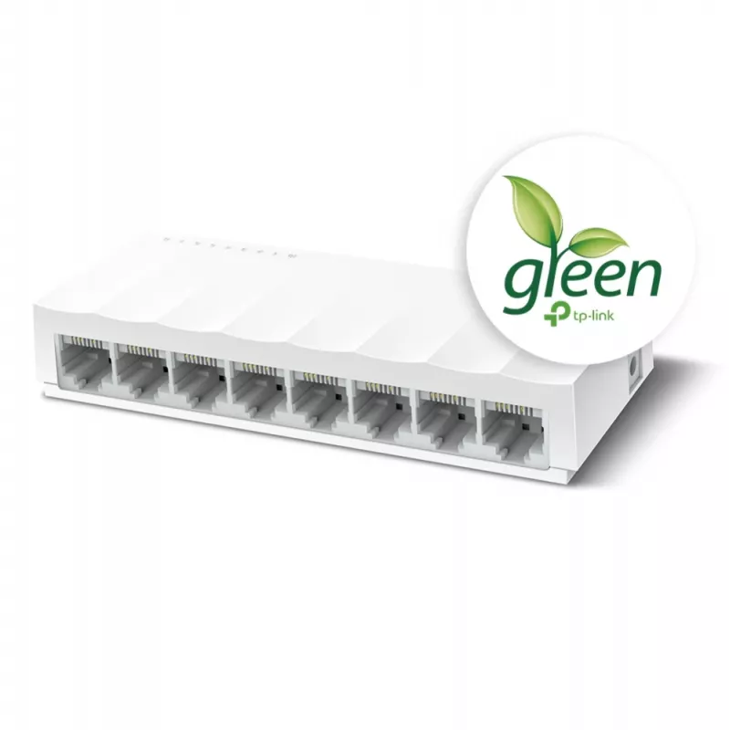 Switch de red de sobremesa TP-Link 8 puertos 10/100Mbps