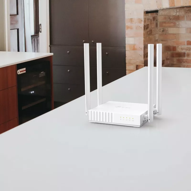 Router Wi-Fi TP-Link ARCHER C24 Fast Ethernet Dual Band (2,4 GHz / 5 GHz) Blanco