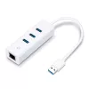 Dock/Replicador de puertos para portátil TP-Link UE330 Cableado USB 3.2 Gen 1 (3.1 Gen 1) Type-A Blanco