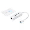 Dock/Replicador de puertos para portátil TP-Link UE330 Cableado USB 3.2 Gen 1 (3.1 Gen 1) Type-A Blanco