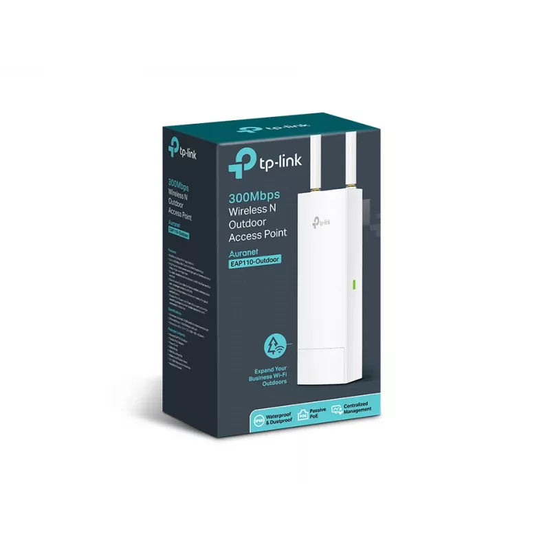 Punto de acceso inalámbrico TP-Link EAP110-Outdoor 2.4GHz Wi-Fi N