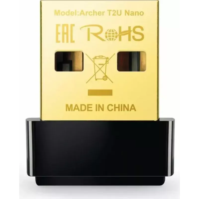 Adaptador USB Wi-Fi TP-Link Nano AC600 (Archer T2U Nano) – Transceptor de red inalámbrico dual band 2,4G/5G