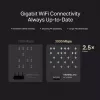 Router de sobremesa MERCUSYS MR80X — Wi‑Fi 6 dual band (802.11ax), 3000 Mbit/s, 4 antenas externas, 3 puertos Gigabit LAN