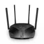Router de sobremesa MERCUSYS MR80X — Wi‑Fi 6 dual band (802.11ax), 3000 Mbit/s, 4 antenas externas, 3 puertos Gigabit LAN