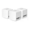 Sistema Mesh MERCUSYS Halo H60X (pack de 3) — Wi‑Fi 6 dual band, hasta 1500 Mbit/s, cobertura 550 m², 2× conexiones LAN