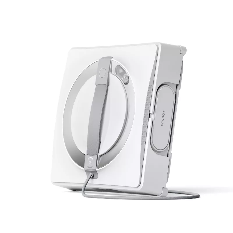 Limpiacristales Ecovacs WINBOT W2 OMNI — batería 4500 mAh, 96 W, motor sin escobillas, paño 260×251 mm, cable 5,5 m, tamaño mínimo de ventana 30×40 cm