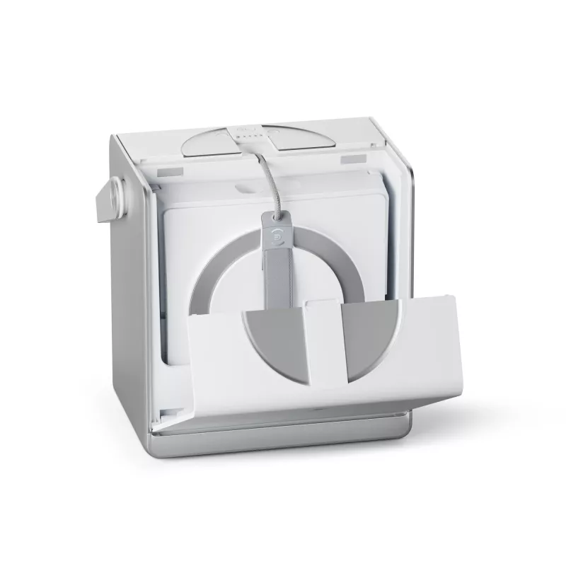 Limpiacristales Ecovacs WINBOT W2 OMNI — batería 4500 mAh, 96 W, motor sin escobillas, paño 260×251 mm, cable 5,5 m, tamaño mínimo de ventana 30×40 cm