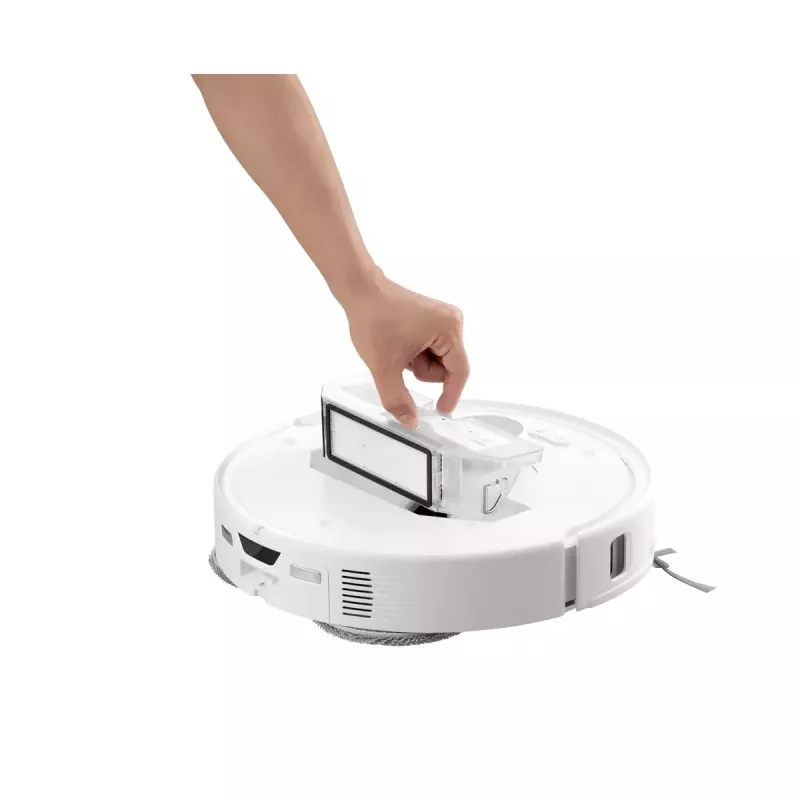 Robot aspirador Roborock Qrevo Curv blanco QRC02-00