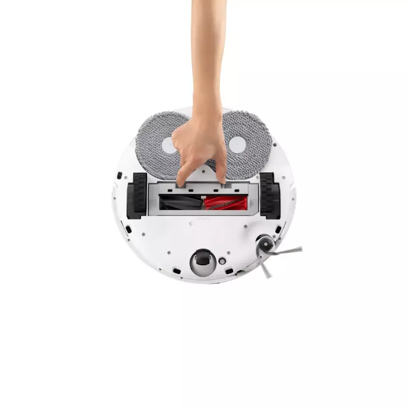 Robot aspirador Roborock Qrevo Curv blanco QRC02-00