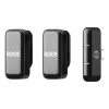 Sistema de micrófono inalámbrico de pinza Rode Wireless Micro Negro