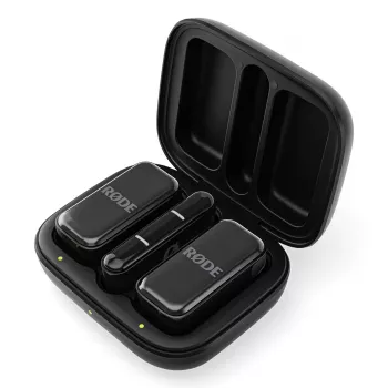 Sistema de micrófono inalámbrico de pinza Rode Wireless Micro Negro