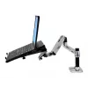Brazo de escritorio Ergotron LX para monitor LCD, aluminio pulido