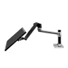 Brazo de escritorio Ergotron LX para monitor LCD, aluminio pulido