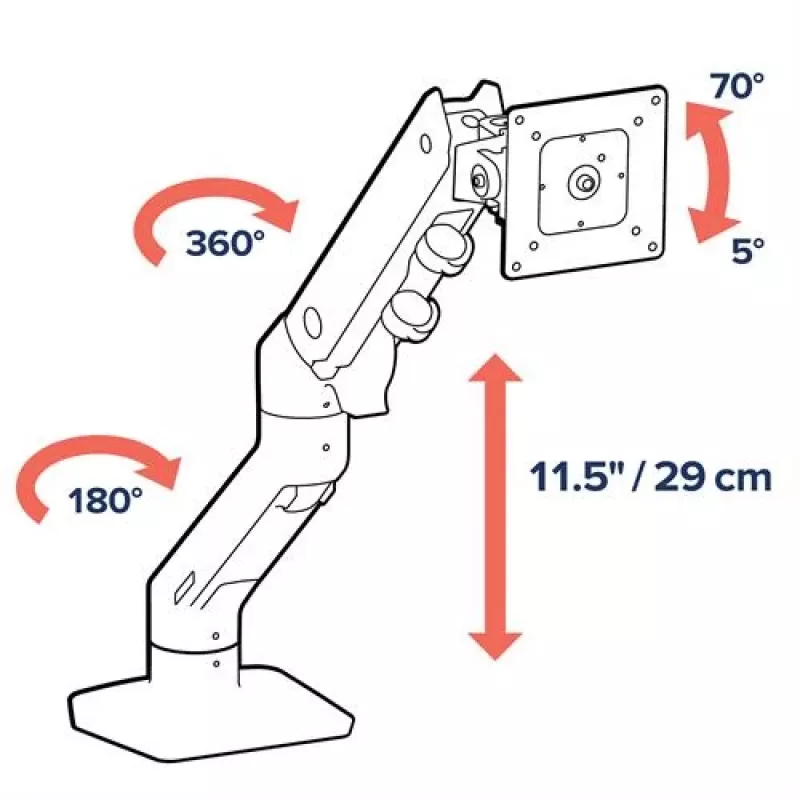 Soporte de monitor Ergotron HX Series 45-475-216