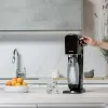 SodaStream ART Negro Steel Sifón de agua 1L Carbonator 60L