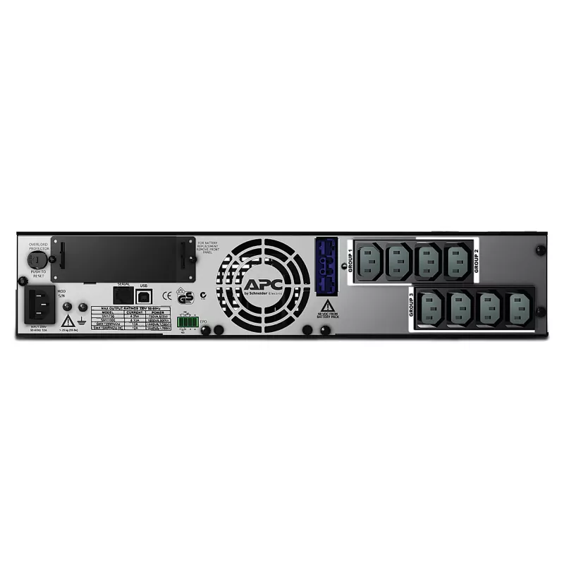 APC Smart-UPS X SMX1500RMI2U - 1500VA, 8x salida C13, USB, autonomía ampliable