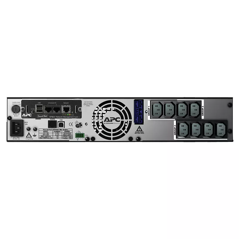 APC Smart-UPS X SMX1500RMI2UNC - 1500VA, 8x salida C13, USB, autonomía ampliable, NMC