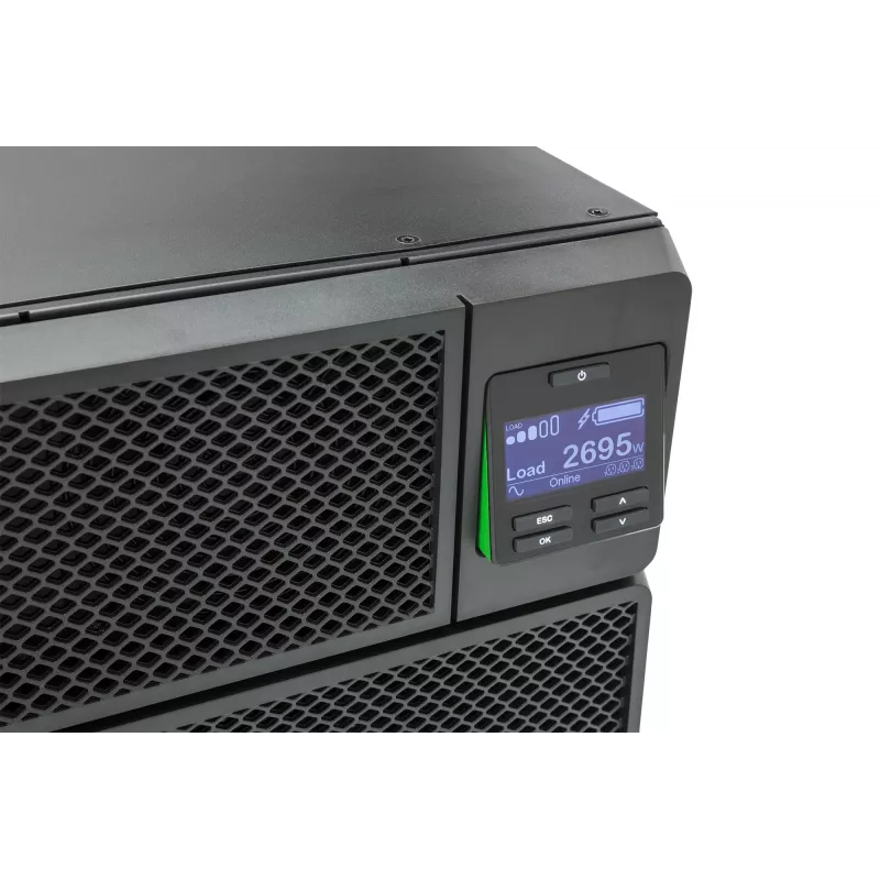 APC Smart-UPS On-Line SRT5KRMXLI - 5000VA, 6x C13, 4x salida C19, montaje en rack, NMC integrada