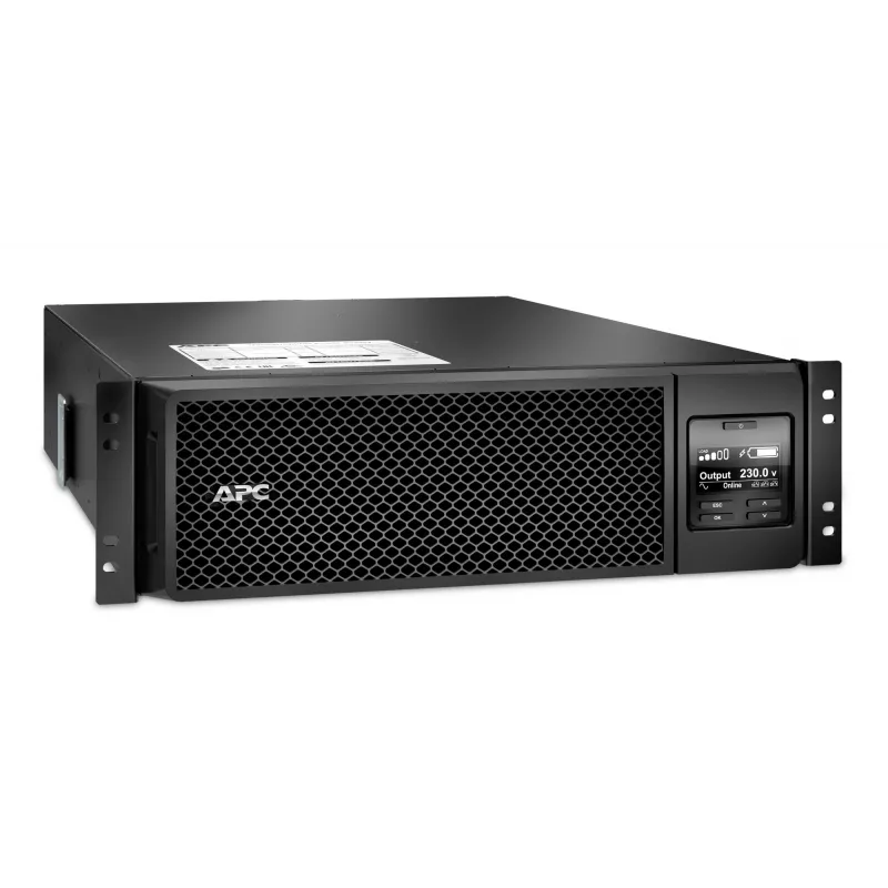 APC Smart-UPS On-Line SRT5KRMXLI - 5000VA, 6x C13, 4x salida C19, montaje en rack, NMC integrada