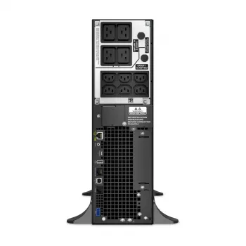 APC Smart-UPS On-Line, 5kVA, torre, 230V, 6x C13+4x salidas IEC C19, tarjeta de red+SmartSlot, autonomía ampliada, sin kit de raíles