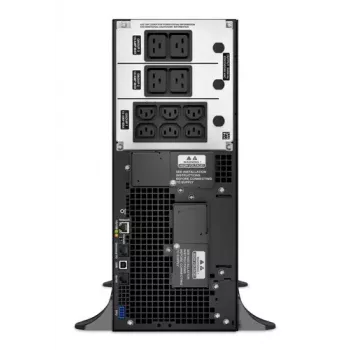 APC Smart-UPS On-Line, 6kVA/6kW, torre, 230V, 6x C13+4x salidas IEC C19, tarjeta de red+SmartSlot, autonomía ampliada, sin kit de raíles