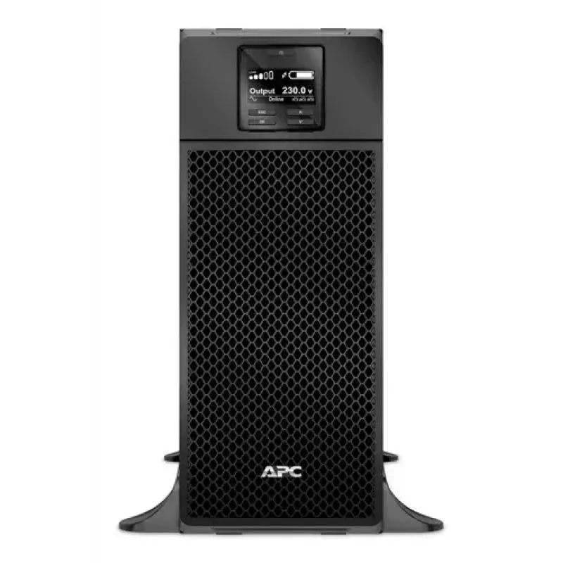APC Smart-UPS On-Line, 6kVA/6kW, torre, 230V, 6x C13+4x salidas IEC C19, tarjeta de red+SmartSlot, autonomía ampliada, sin kit de raíles
