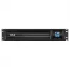 APC Smart-UPS C, Line Interactive, 3kVA, rackmount 2U, 230V, 8x salidas IEC C13+1x IEC C19, comunicación USB y serie, AVR, LCD gráfica
