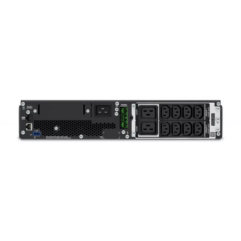 APC Smart-UPS On-Line SRT2200RMXLI - 2200VA, 8x C13 y 2x C19, montaje en rack