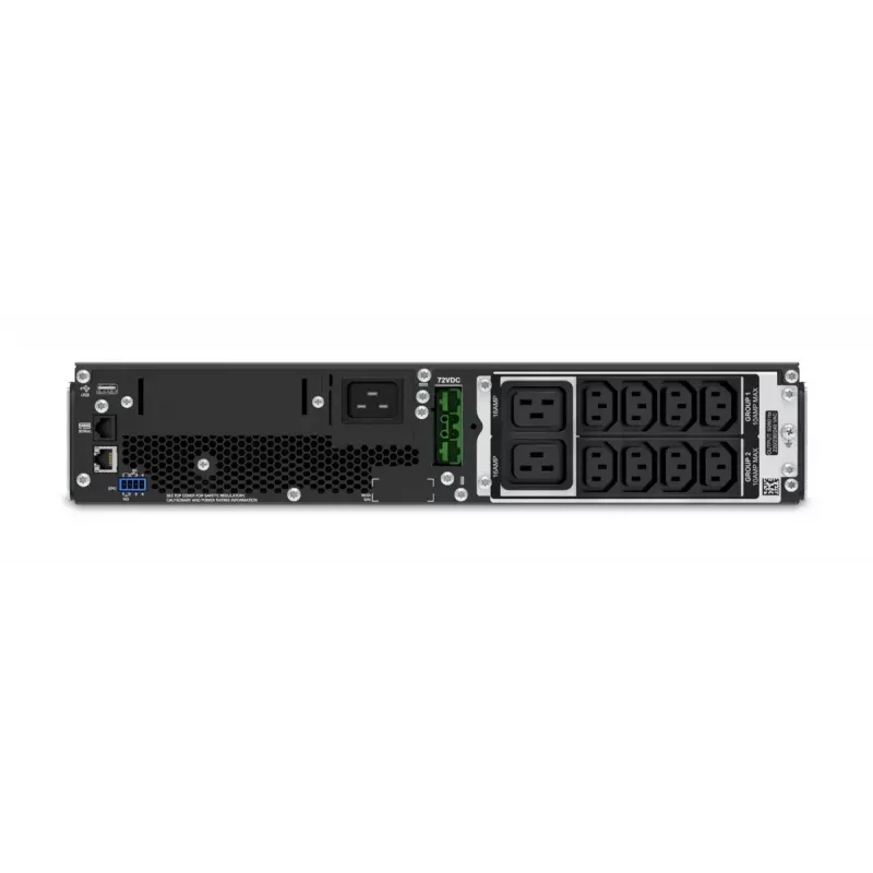 APC Smart-UPS On-Line SRT3000RMXLI - 3000VA, 8x C13 y 2x C19, montaje en rack
