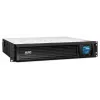 APC Smart-UPS C, Line Interactive, 1000VA, rackmount 2U, 230V, 4x salidas IEC C13, puerto SmartConnect, comunicación USB y serie, AVR, LCD gráfica