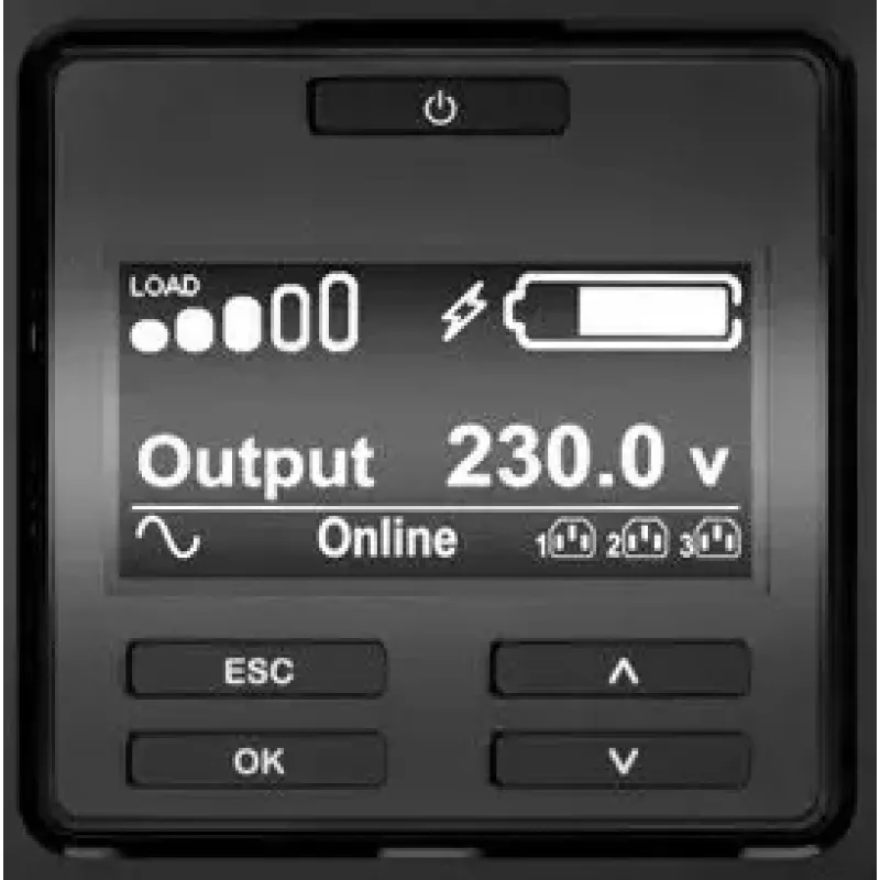 APC Smart-UPS On-Line SRT1000RMXLI-NC - 1kW/VA, 6x salida C13, montaje en rack, NMC