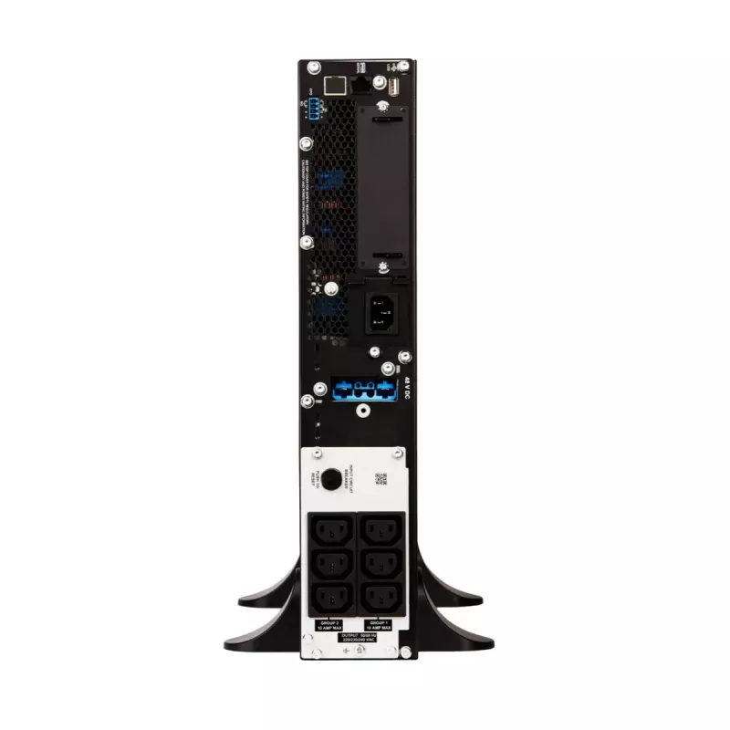 APC Smart-UPS On-Line, 1500VA/1500W, torre, 230V, 6x salidas IEC C13, SmartSlot, autonomía ampliada, sin kit de raíles