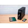 APC Back-UPS Pro, 1200VA/720W, torre, 230V, 8x tomas IEC C13, onda senoidal, AVR, conexiones USB Type-A + C, LCD, batería reemplazable por el usuario