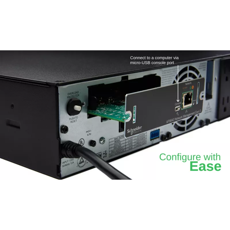 APC AP9640 tarjeta de gestión de red 3 (gen3)