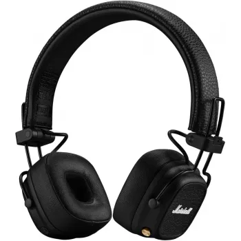 Auriculares on-ear MARSHALL Major V Bluetooth negros — modelo inalámbrico on-ear con conectividad Bluetooth