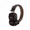 Auriculares supraurales Bluetooth Marshall Major V, Bluetooth 5.3, 100 h de batería, 3,5 mm, 32 Ω, marrón