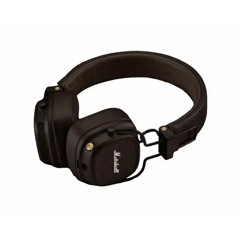 Auriculares supraurales Bluetooth Marshall Major V, Bluetooth 5.3, 100 h de batería, 3,5 mm, 32 Ω, marrón