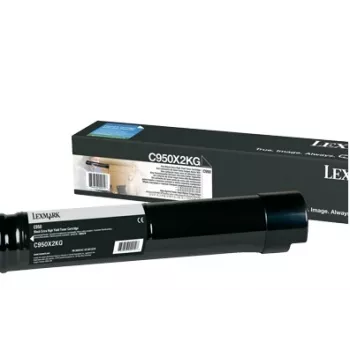 Cartucho de tóner Lexmark C950X2KG 15000 páginas negro