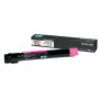 Cartucho de tóner Lexmark C950X2MG, 15000 páginas, magenta