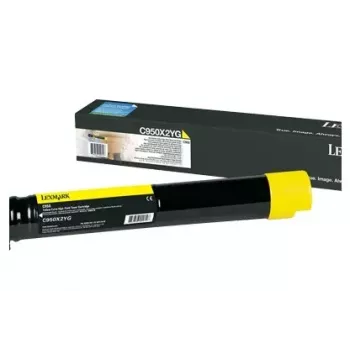 Cartucho de tóner Lexmark C950X2YG 10.000 páginas amarillo
