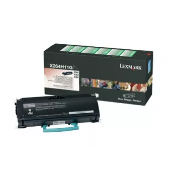 Tóner Lexmark cartucho negro X264H11G 3000 páginas
