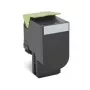 Lexmark 702HKE (70C2HKE) cartucho de tóner, negro
