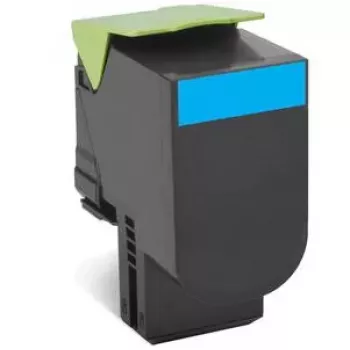 Cartucho Lexmark 80C2HCE 3000 páginas cian