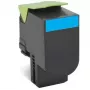 Lexmark 802XCE (80C2XCE) cartucho de tóner, cian