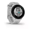 Smartwatch GARMIN Forerunner 55 — 42 mm reloj deportivo redondo, GPS/GLONASS/Galileo, 14 días de batería, 5 ATM, correa de silicona blanca