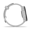 Smartwatch GARMIN Forerunner 55 — 42 mm reloj deportivo redondo, GPS/GLONASS/Galileo, 14 días de batería, 5 ATM, correa de silicona blanca