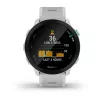 Smartwatch GARMIN Forerunner 55 — 42 mm reloj deportivo redondo, GPS/GLONASS/Galileo, 14 días de batería, 5 ATM, correa de silicona blanca