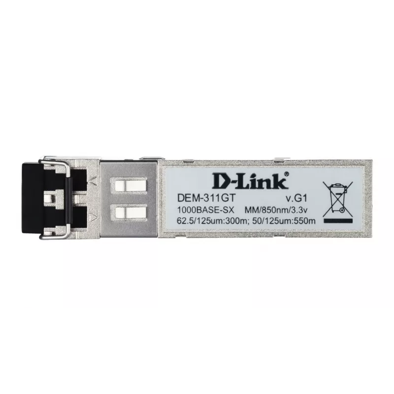 D-Link Mini-GBIC SFP de 1 puerto a 1000BaseSX, 550 m para todos