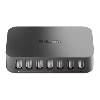 D-Link Hub USB 2.0 Hi-Speed de 7 puertos