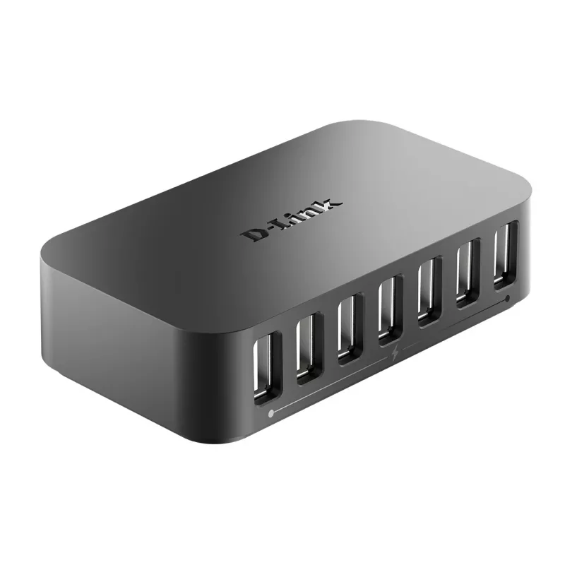 D-Link Hub USB 2.0 Hi-Speed de 7 puertos